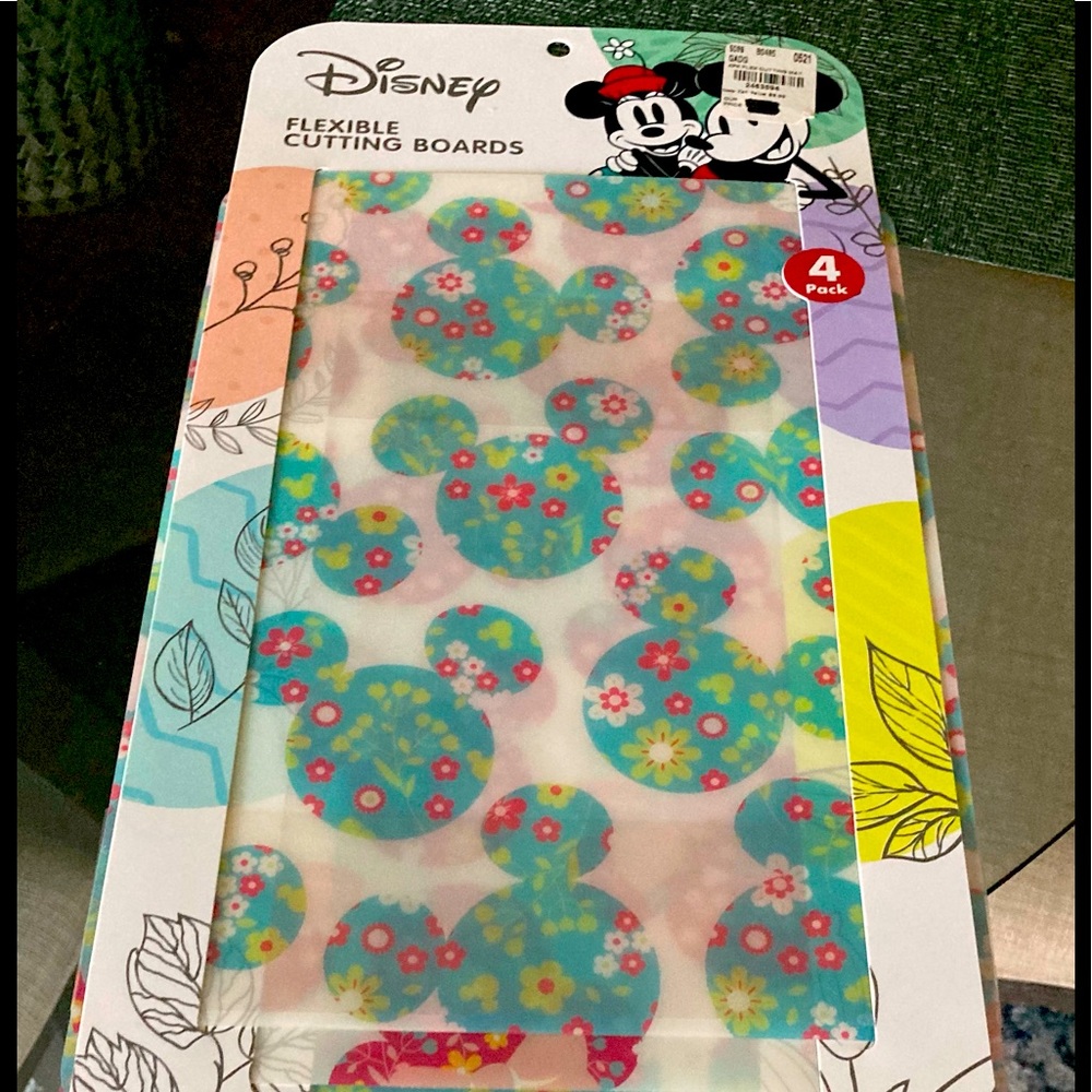 NWT Disney Flexible Cutting Boards-4 8” x 11”